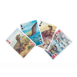 GG129 3D Dinosaur Playing Cards